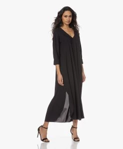 Japantky Iwao Travel Jersey Maxi A-Lijn Jurk - Diepzwart -JAMES PERSE WINKEL 230119 d65e1203 e5ef 494d a93a 0c9ad44cc9cf