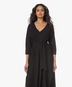 Japantky Iwao Travel Jersey Maxi A-Lijn Jurk - Diepzwart -JAMES PERSE WINKEL 230119 ddd9935b 202d 401e 9673 545919ecf2c6