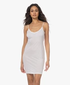 Majestic Filatures Viscose Jersey Onderjurk - Wit -JAMES PERSE WINKEL 230126 1c99c833 7dcb 4078 b0d9 4177343f9959