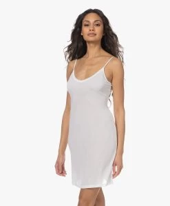 Majestic Filatures Viscose Jersey Onderjurk - Wit -JAMES PERSE WINKEL 230126 966e75ce 78f5 4864 b9bb 92d3f8f7336a