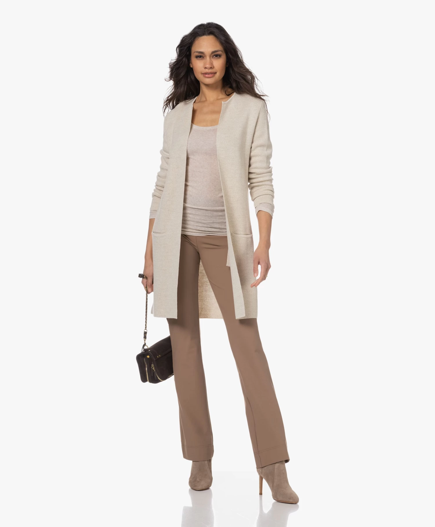 American Vintage Massachusetts Longsleeve - Crème Mêlee 8 American Vintage Massachusetts Longsleeve - Crème Mêlee - Afbeelding 6