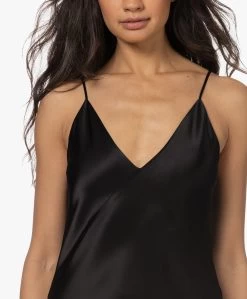 Rag & Bone Larissa Satijnen Maxi Jurk - Zwart -JAMES PERSE WINKEL 230201 b2f3dea5 3295 4ed2 941b afd17b69edef