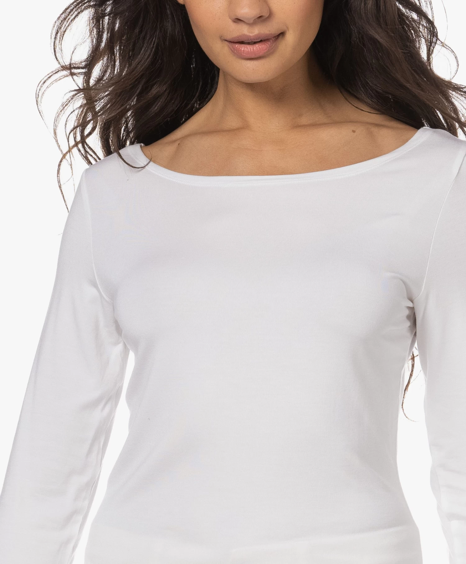 No Man'S Land T-Shirt Met Driekwartmouwen - Wit 9 No Man'S Land T-Shirt Met Driekwartmouwen - Wit - Afbeelding 7