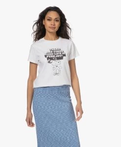 Re/Done Classic Pure Joy Snoopy Print T-Shirt - Vintage White -JAMES PERSE WINKEL 230213 6b76c2d5 52d3 4a29 ae68 57240d64eec2