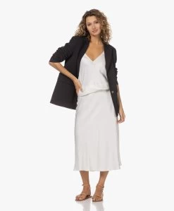Resort Finest Frivo Satijnen Midi Rok - Ecru -JAMES PERSE WINKEL 230220 a470392f 9457 4f3a 83d6 9f006fd7b636