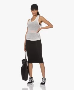 Skin Terra Slimming Jersey Midi Rok - Zwart -JAMES PERSE WINKEL 230221 3c192435 0ff9 43fb 8e6e 22cb18626ad8