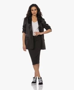 Skin Terra Slimming Jersey Midi Rok - Zwart -JAMES PERSE WINKEL 230221 d428b0e9 b26a 417f af1e 2e0381abd98b