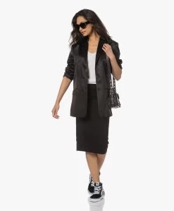 Skin Terra Slimming Jersey Midi Rok - Zwart -JAMES PERSE WINKEL 230221 d8121671 d607 4233 82d3 92eafb30c7a6