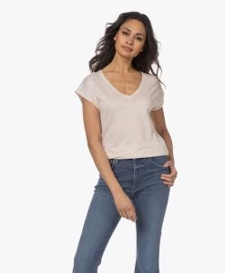 By-Bar Mila Linnen Jersey T-Shirt - Oyster -JAMES PERSE WINKEL 230228 3d4686ab 81cf 433c 9490 e7ebaab27bb9