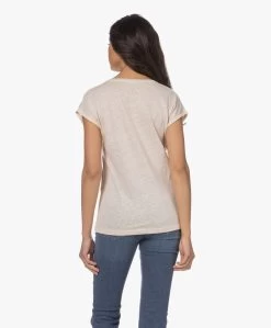 By-Bar Mila Linnen Jersey T-Shirt - Oyster -JAMES PERSE WINKEL 230228 6769559d a615 458d 8cbb 21b80b75a281