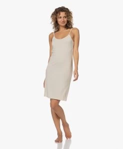 Lasalle Jersey Lyocell Spaghettijurk - Natural -JAMES PERSE WINKEL 230301 3ccbe028 2177 423b b81a deb0687d1bdc