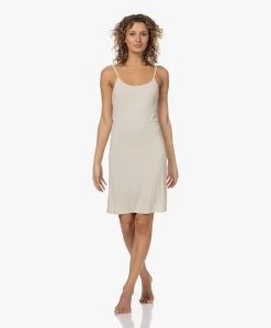 Lasalle Jersey Lyocell Spaghettijurk - Natural -JAMES PERSE WINKEL 230301 dc214b3f 6d6e 4903 97da 795b5a1dd9d9