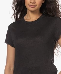 Iro Third Linnen R-Hals T-Shirt - Off-Black -JAMES PERSE WINKEL 230302 4d30411f 69bb 4aae 8c5d b5b7df6b0043