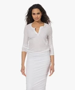 James Perse Katoenen Henley Longsleeve - Wit 17 James Perse Katoenen Henley Longsleeve - Wit -JAMES PERSE WINKEL 230307 f996d401 c324 42d4 b2d6 88bbe4cdff37