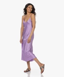 Resort Finest Satijnen Midi Slip Dress - Lila -JAMES PERSE WINKEL 230313 073a87b5 737b 4df0 952b df74565cb0ae