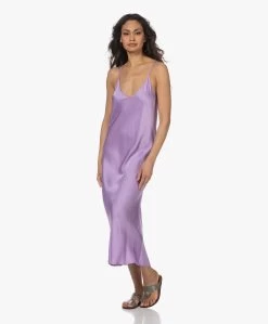 Resort Finest Satijnen Midi Slip Dress - Lila -JAMES PERSE WINKEL 230313 18dfb19e e92f 4673 a9db a71c0b7d703a