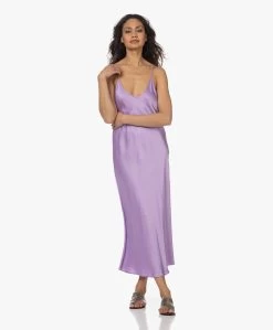 Resort Finest Satijnen Midi Slip Dress - Lila -JAMES PERSE WINKEL 230313 3953bd96 3094 42aa 91c3 bd6fee07192e