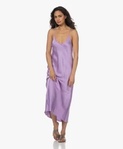 Resort Finest Satijnen Midi Slip Dress - Lila -JAMES PERSE WINKEL 230313 b5cbbe97 112d 4911 a335 18f622c8ae5a