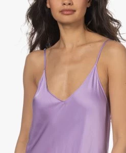 Resort Finest Satijnen Midi Slip Dress - Lila -JAMES PERSE WINKEL 230313 f1816bdd fd69 4b57 a00f c52891011ef1