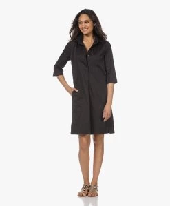 Lasalle Katoenmix Blousejurk - Zwart -JAMES PERSE WINKEL 230314 5136f588 e4ed 40a9 9d3e 30b9747cea7f