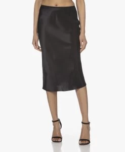 Joseph Isaak Zijden Satijnen Rok - Zwart