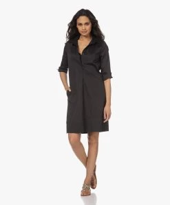 Lasalle Katoenmix Blousejurk - Zwart -JAMES PERSE WINKEL 230314 ab74ddb5 d013 4139 996f fd11a23d7637