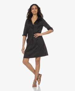 Lasalle Katoenmix Blousejurk - Zwart -JAMES PERSE WINKEL 230314 b328063c 689b 4948 8c88 338fbd5914c7