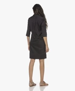 Lasalle Katoenmix Blousejurk - Zwart -JAMES PERSE WINKEL 230314 bf3a723a de96 4640 87ac 4c876859445c