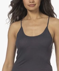 Humanoid Hadewych Jersey Spaghetti Jurk - Graphite -JAMES PERSE WINKEL 230320 0bd9ddd0 4d48 49a8 b421 fca2c63015a4