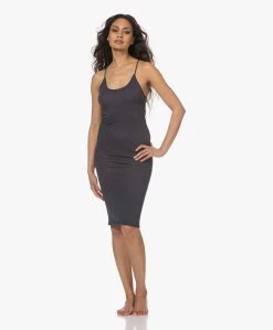 Humanoid Hadewych Jersey Spaghetti Jurk - Graphite -JAMES PERSE WINKEL 230320 6a909d77 4468 4677 9911 b49b43f52c9a