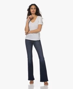 Closed Linnen V-Hals T-Shirt - Wit -JAMES PERSE WINKEL 230320 df88116e 6bc1 4447 9c73 051478263257