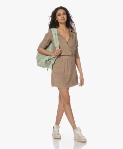 Resort Finest Terry Towel Jersey Rok - Camel -JAMES PERSE WINKEL 230328 60366b62 82e9 48e3 ae51 f61b9f38f802