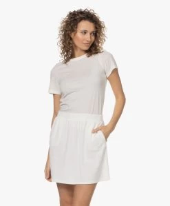 Resort Finest Katoen-Cashmere R-Hals T-Shirt - Ecru -JAMES PERSE WINKEL 230329 1e8b2389 68e0 4ea8 937d b2757d94a647