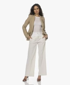 Gai+Lisva Fermi Zijdemix Pointelle Longsleeve - Wit -JAMES PERSE WINKEL 230330 5f519932 e0f7 4136 b800 07a732961164