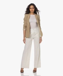 Gai+Lisva Fermi Zijdemix Pointelle Longsleeve - Wit -JAMES PERSE WINKEL 230330 8866b6d2 d017 4435 8350 354a550cb502