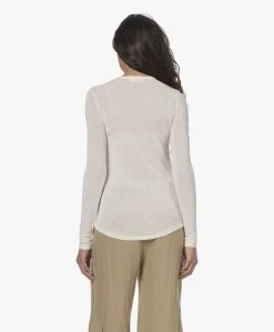 Gai+Lisva Thyra Wolmix Longsleeve - Off-White -JAMES PERSE WINKEL 230330 f62173ef c202 4cdb 944e 14aa794f314a