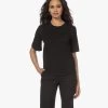 By Malene Birger Hedil Boxy Katoenen T-Shirt - Zwart -JAMES PERSE WINKEL 230404 249ec029 7d0b 489f 8171 384bebaf9637