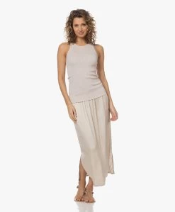 Resort Finest Viscose Satijnen Pull-On Rok - Champagne -JAMES PERSE WINKEL 230405 2aa5fb68 4c7d 493c a205 e25e7ad269d0
