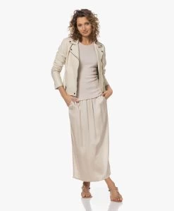 Resort Finest Viscose Satijnen Pull-On Rok - Champagne -JAMES PERSE WINKEL 230405 6b8ea0e4 ce3b 4ea5 a21d b7f96c950e70