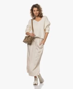 Resort Finest Viscose Satijnen Pull-On Rok - Champagne -JAMES PERSE WINKEL 230405 9740c9fd d03b 40bf 90b0 b18188866877