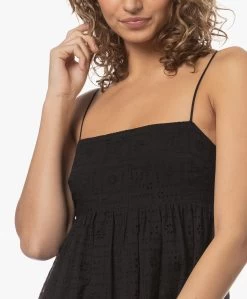 Rails Lucille Batist Eyelet Maxi Jurk - Zwart -JAMES PERSE WINKEL 230405 d5cbbb93 2691 4f4d 87d2 fe5a4a409fa5