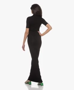 Viveh Opal Jersey Maxi Coljurk - Zwart -JAMES PERSE WINKEL 230407 5057ba3b 77e6 4a4d ad6e 6d41be336844