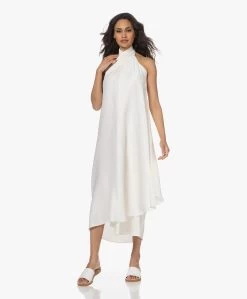 Viveh Mica Satijnen Maxi Wikkelrok - Coconut Milk -JAMES PERSE WINKEL 230407 7f6ec2d6 746f 4180 b68a 212115c0319b