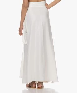 Viveh Mica Satijnen Maxi Wikkelrok - Coconut Milk -JAMES PERSE WINKEL 230407 b98b7bf7 3184 4e8f b51a fe1c4591955f