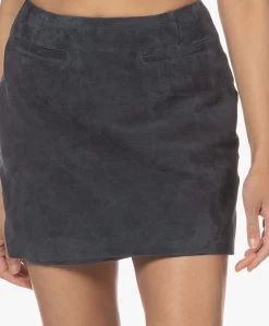 Enes Antwerp Shanna Suède Mini Rok - Antraciet -JAMES PERSE WINKEL 230407 d6bfe341 e848 4b01 b9e4 fa7be58e05c9