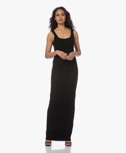 Viveh Sapphire Mouwloze Jersey Maxi Jurk - Zwart -JAMES PERSE WINKEL 230407 f61c767f 0683 42f8 b64b 540cb966aa17