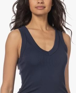 Michael Stars Esme Mini Rib Jersey Jurk - Admiral -JAMES PERSE WINKEL 230417 01875d03 4f87 4ae0 a0aa fe2aefa2213b