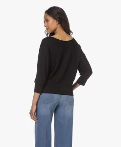 No Man'S Land Reversible Viscose T-Shirt - Zwart -JAMES PERSE WINKEL 230418 beb72e19 5c76 4e1f 9103 1195b01b83e2