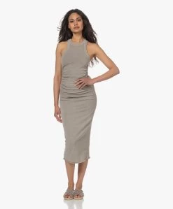 James Perse Cut Away Jersey Tank Jurk - Silt Pigment -JAMES PERSE WINKEL 230424 0d33d970 be2c 4703 a036 fb5ccd066746