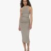 James Perse Cut Away Jersey Tank Jurk - Silt Pigment -JAMES PERSE WINKEL 230424 6198d783 47ca 481d 9c40 128edfad1411